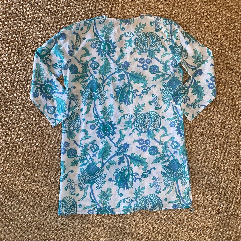 Roller Rabbit | "Amanda Kurta" Tunic Top - Picture 3 of 6